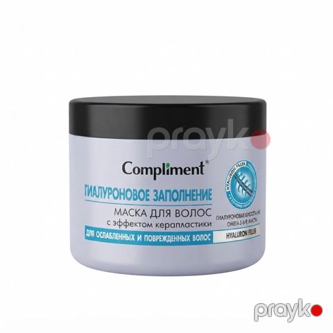 Saç maskası Compliment Hyaluron Filler 500 ml — Bakı