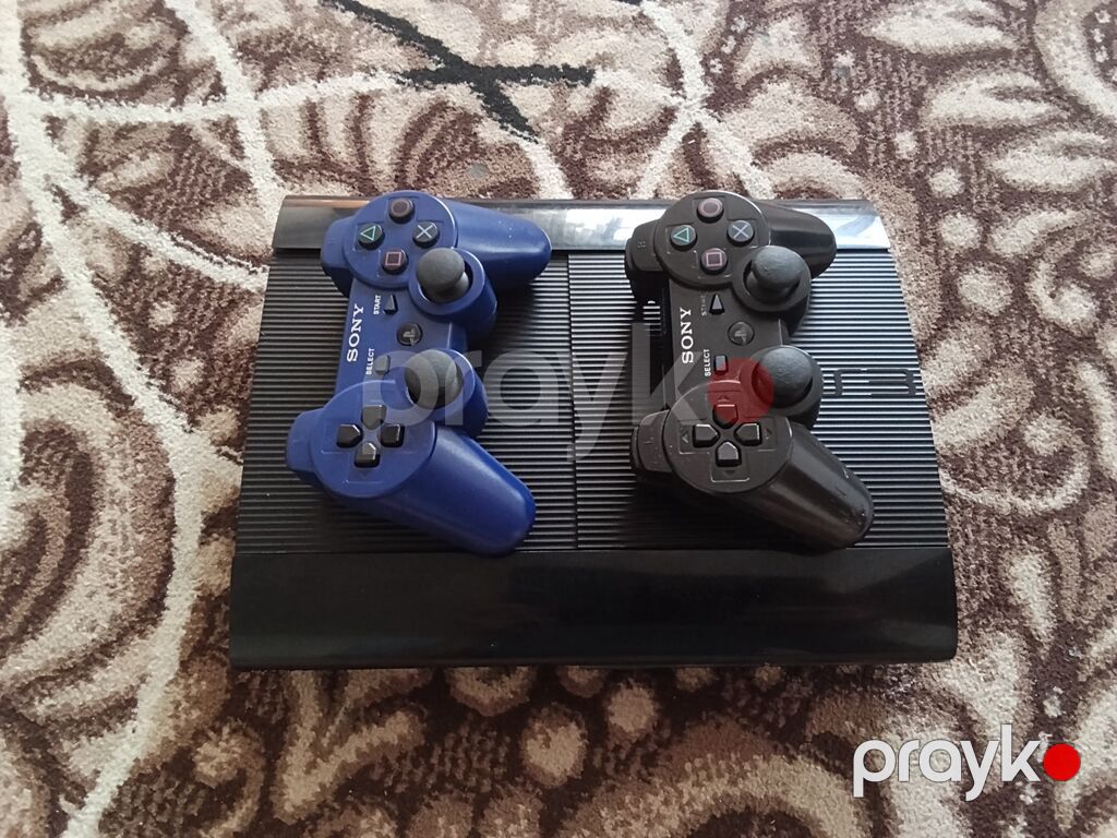 Sony PlayStation 3 Super Slim (CECH-4xxx seriyası) - Rəng: Qara — Oyun konsolları, Bakı (2)