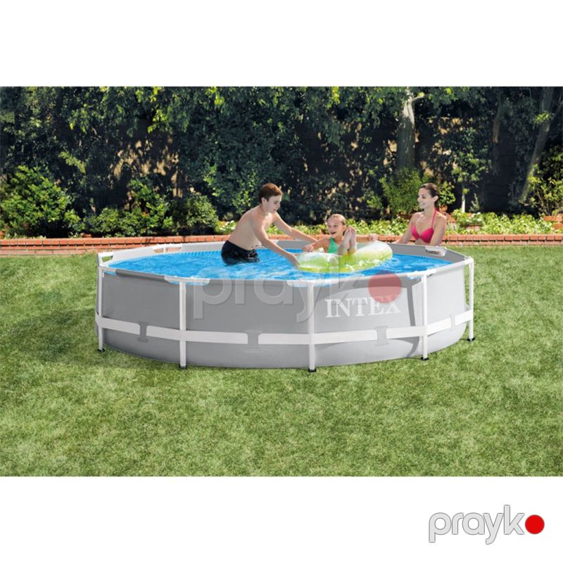 İntex 26702 Prism Frame Hovuz 305 x 76 sm Uşaqlar və Böyüklər üçün Hovuz — Hovuzlar, Bakı (2)