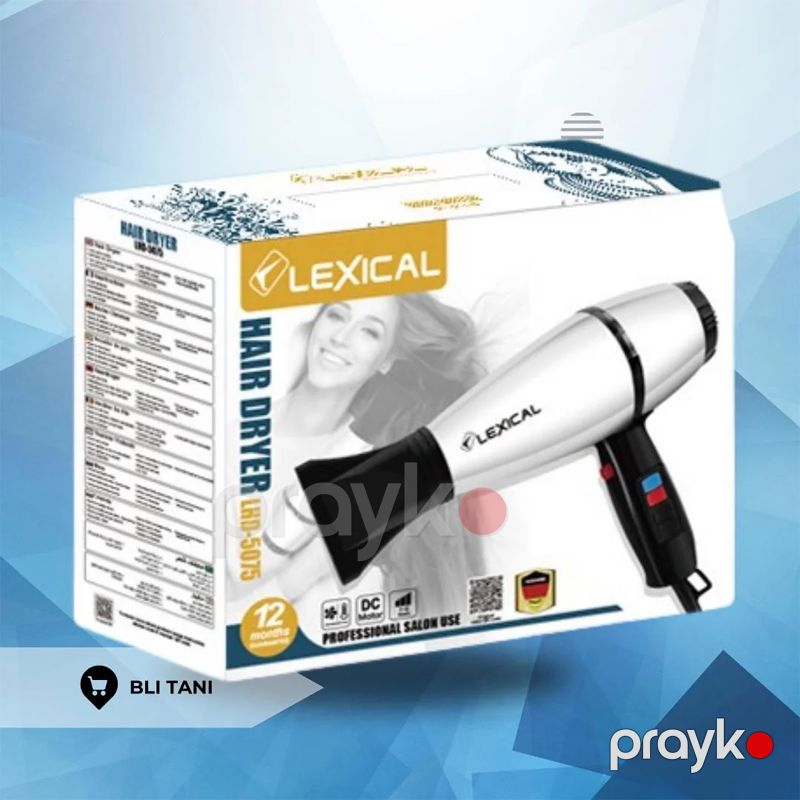 Lexical LHD-5075 - Hava Feni 2000W Güc ilə Saç Qurutma Maşını — Fən, Bakı (6)