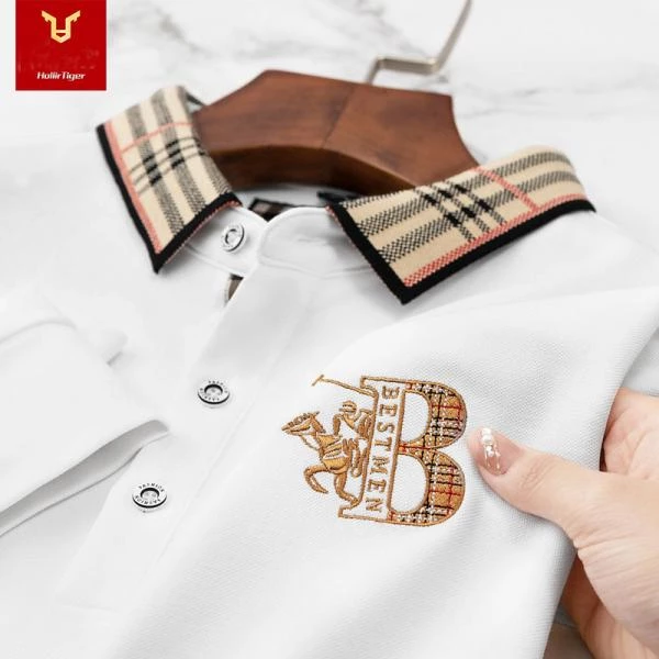 Polo Bestmen pambıq trikotaj uzunqol yaraşıqlı və dəbli kişi köynəyi — Kişi geyimi, Bakı (4)