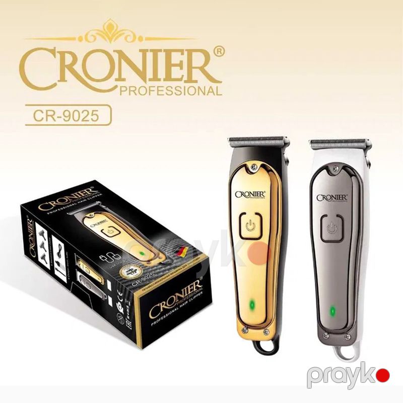 Trimmer Cronıer CR-9025 Professional Saç və Saqqal Qırxan Maşın — Usturalar, trimmerler və epilyatorlar, Bakı (7)
