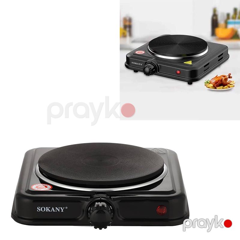 Sokany sk-5109 çoxfunksiyalı elektrik sobası Portativ Elektrik Sobası 1 Ocaqlı İnduksiya Piletka İkiqat Qatlı Qaynar Plitə — Plitələr, Bakı (3)