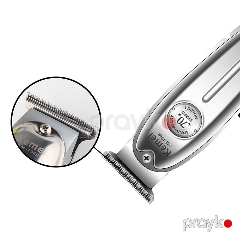 Kemei Elektrikli Metal Professional Kişi Saç Təraş Maşını Trimmer kemei km 1949 — Usturalar, trimmerler və epilyatorlar, Bakı (3)