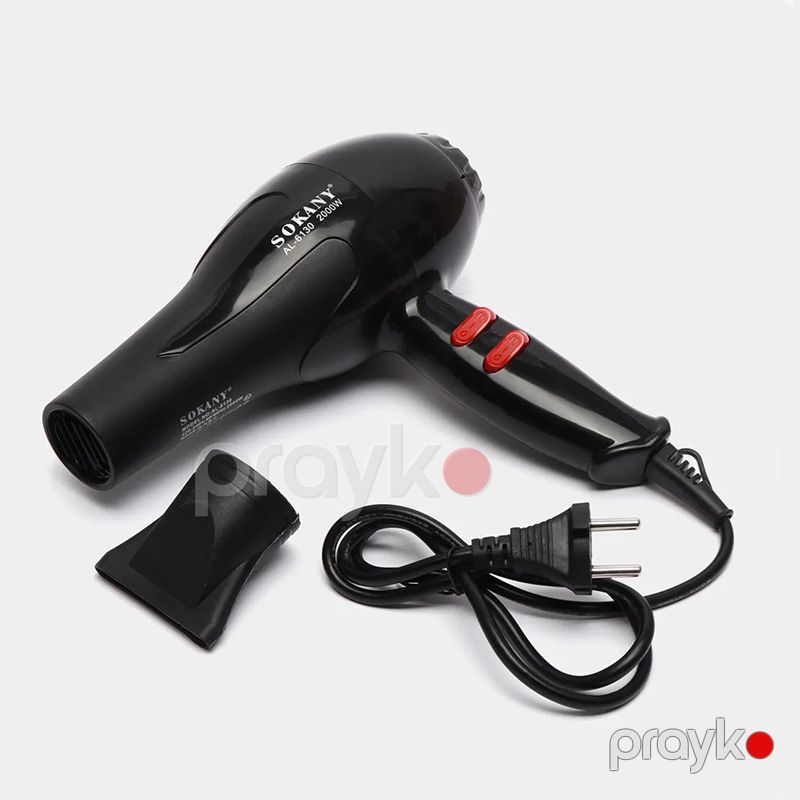 Yeni Sokany Professional Saç Qurutma Feni 3 Temperatur Parametri 2000W Gücə Məxsus 2 Sürət Ayarı — Fən, Bakı (4)