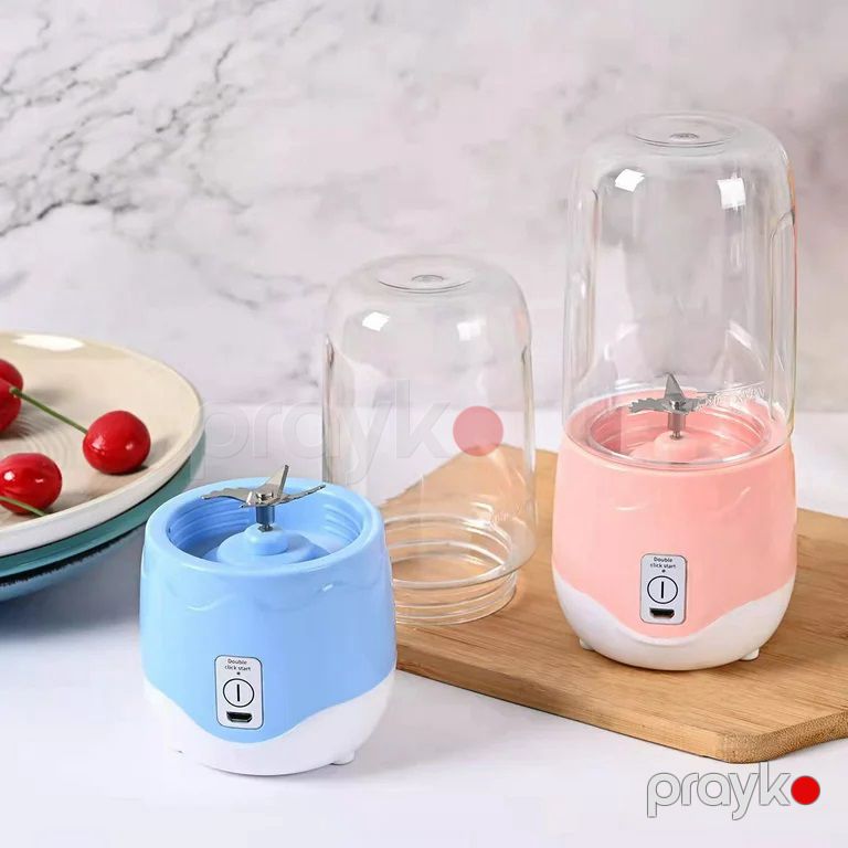 İstifadəsi Asan Portativ Kokteyl Blenderi USB Elektrikli Simsiz Meyvə Qarışdırıcı Blender 400ml Tutumuda Smoothies Shakes — Ev texnikası, Bakı (5)