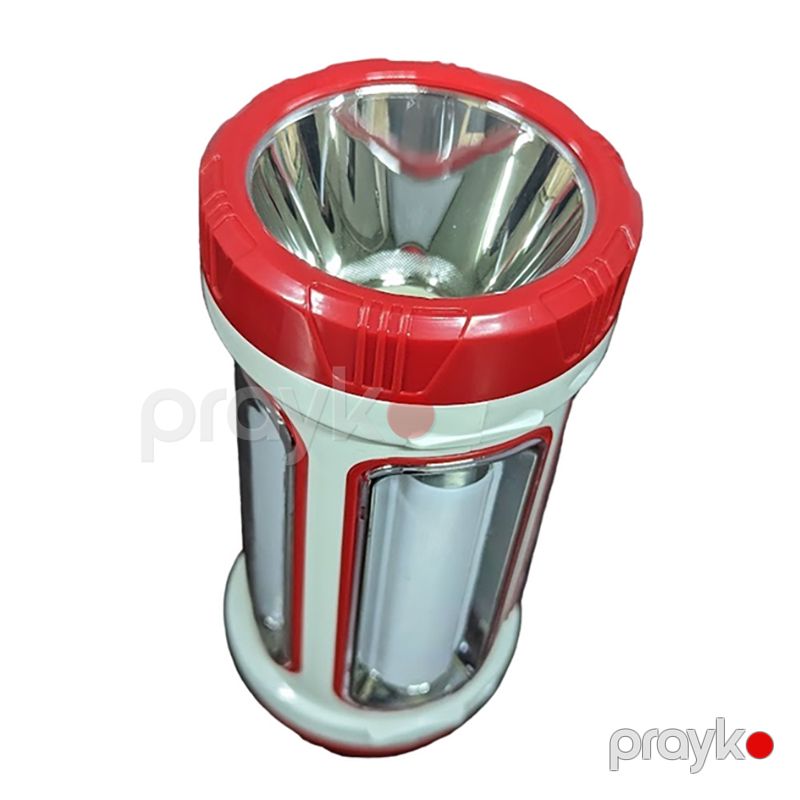 Xarici İşıqlandırma Günəş Enerjisi və USB Doldurulan Fənər JQ-6088 3 Vt Narıncı LED El Feneri USB Şarjlı — İdman, hobi, istirahət, Bakı (3)