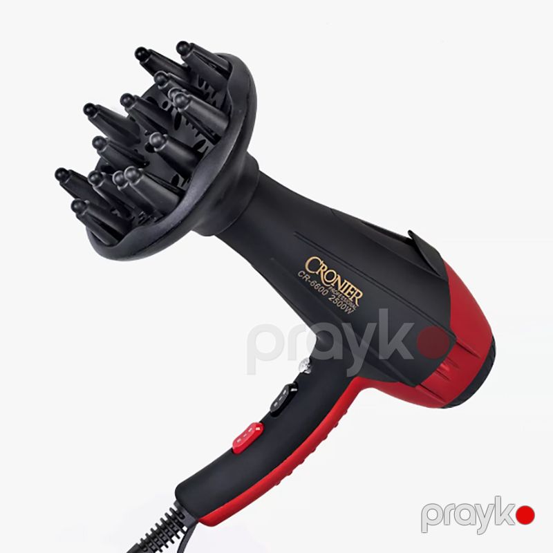 Cronier CR-6600 Elektrikli Hava Feni Yüksək Keyfiyyətli Fen 2500W Gücündə — Fən, Bakı (2)