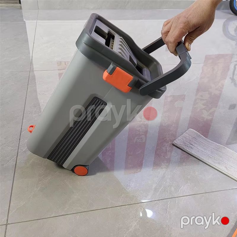 Imaxx - Mop 360° Düz Mop və Vedrə Dəsti Quru Sıxma və Çoxfunksiyalı Yuma — Mallar, Bakı (5)