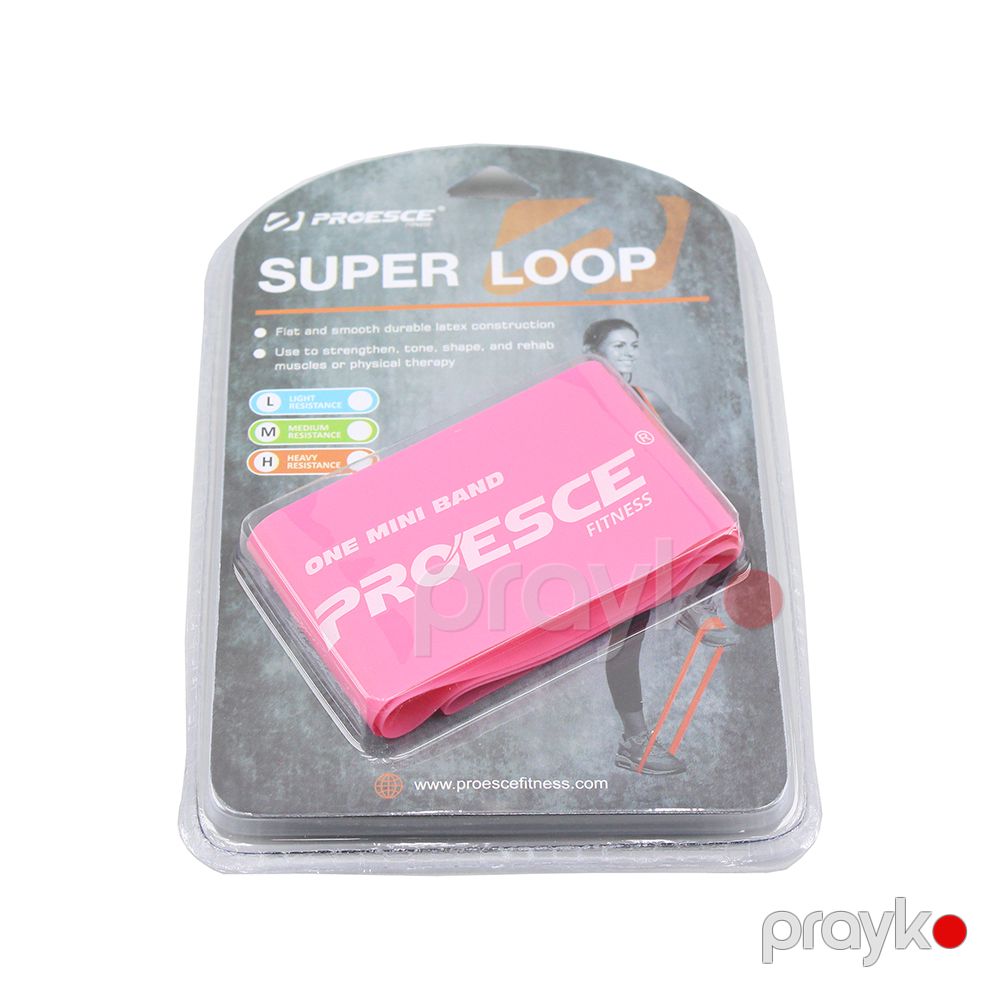 Proesce Super Loop Müqavimət Bandı Fitness Bandı Lateks Müqavimət Bandı — İdman, hobi, istirahət, Bakı (6)