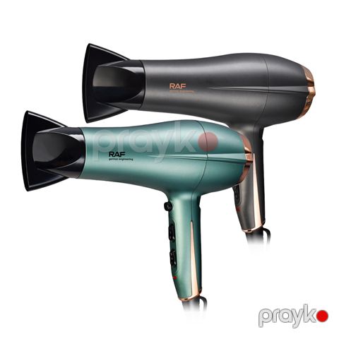 Yeni 2-Si 1 Arada RAF Peşəkar Saç Qurutma Feni 2200W Gücündə Salon İstifadəsi Üçün Uyğun Hava Feni 240 V — Bakı