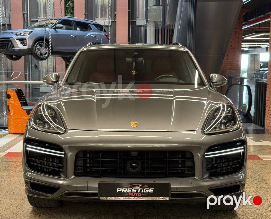 Porsche Cayenne Turbo, 4.0 L, 2019 il, 50 000 km — Avtomobillər, Bakı (3)