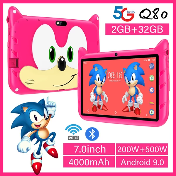 Q80 uşaqlar üçün planşet - 7" 2GB/32GB Android 9 4000 mAh — Mallar, Bakı (4)