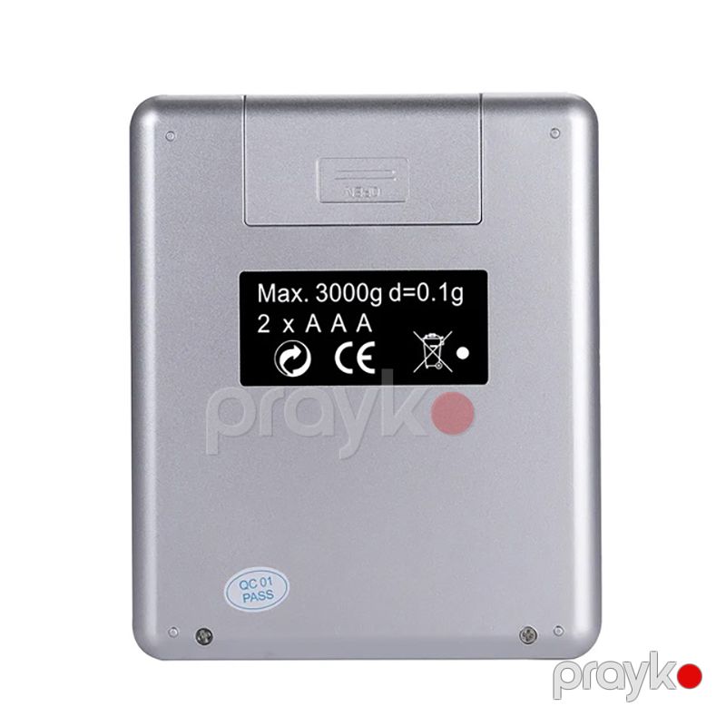 Rəqəmsal Mətbəx Tərəzisi LCD Displey Paslanmayan Polad Meyvə-tərəvəz Zərgərlik Tərəzisi 500g Çoxfunksiyalı Polad Tərəzi — Tərəzi, Bakı (6)
