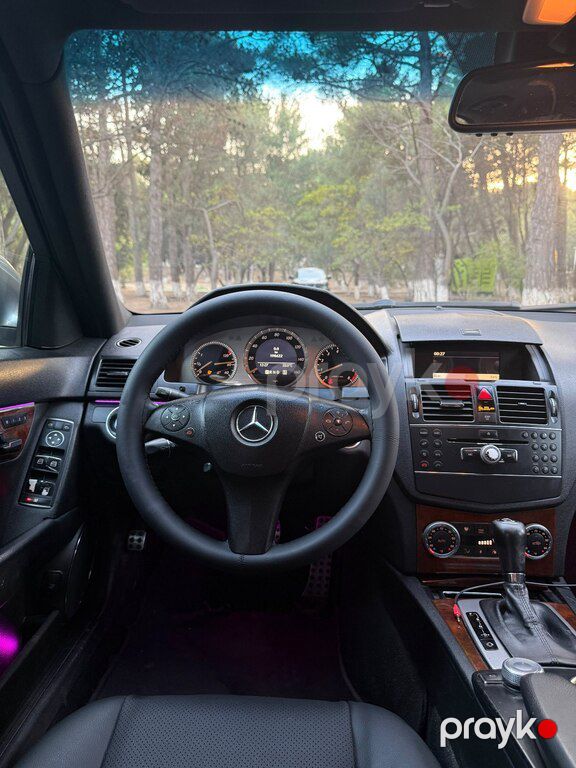 Mercedes C 280, 3.0 L, 2008 il, 198 253 km — Avtomobillər, Bakı (9)