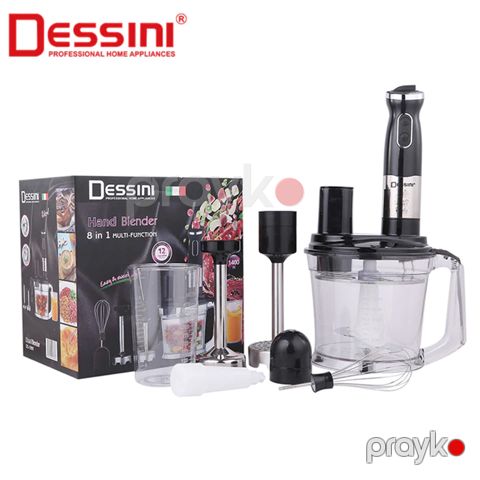 Dessını DS-5999 Çoxfunksiyalı 8-i 1-də Yumurta Çırpıcı Əl Blenderi Portativ Elektrikli Blender 1400W — Bakı