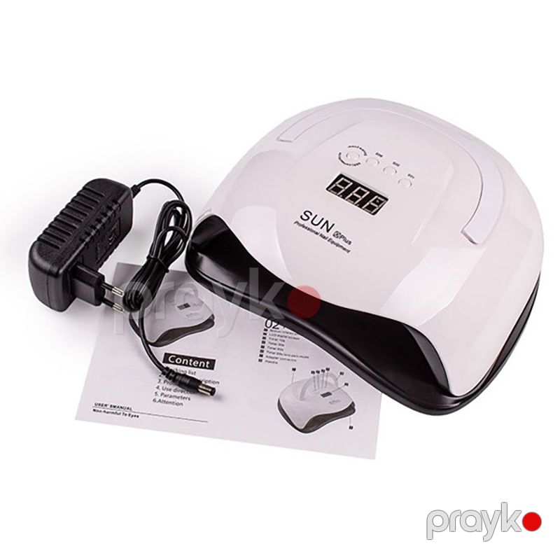 220W Dırnaq Qurutma Maşını Sun X Plus 126 Vt Gücündə LED Dırnaq Lampası 4 Taymer 42 Diod Pedikür Lampası — Gözəllik və səhiyyə, Bakı (6)