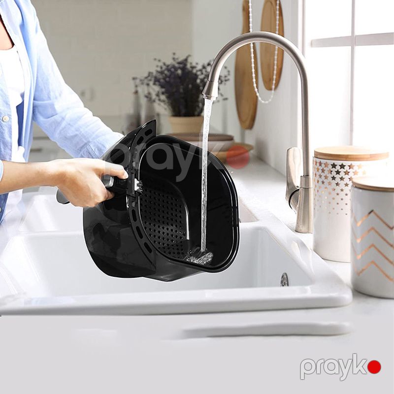 Böyük Tutumlu Sokany SK-8012 Rəqəmsal Air Fryer 8L Rəqəmsal İdarəetməli LED Displey Hava Fritözü 1800W — Digər mətbəx texnikası, Bakı (8)