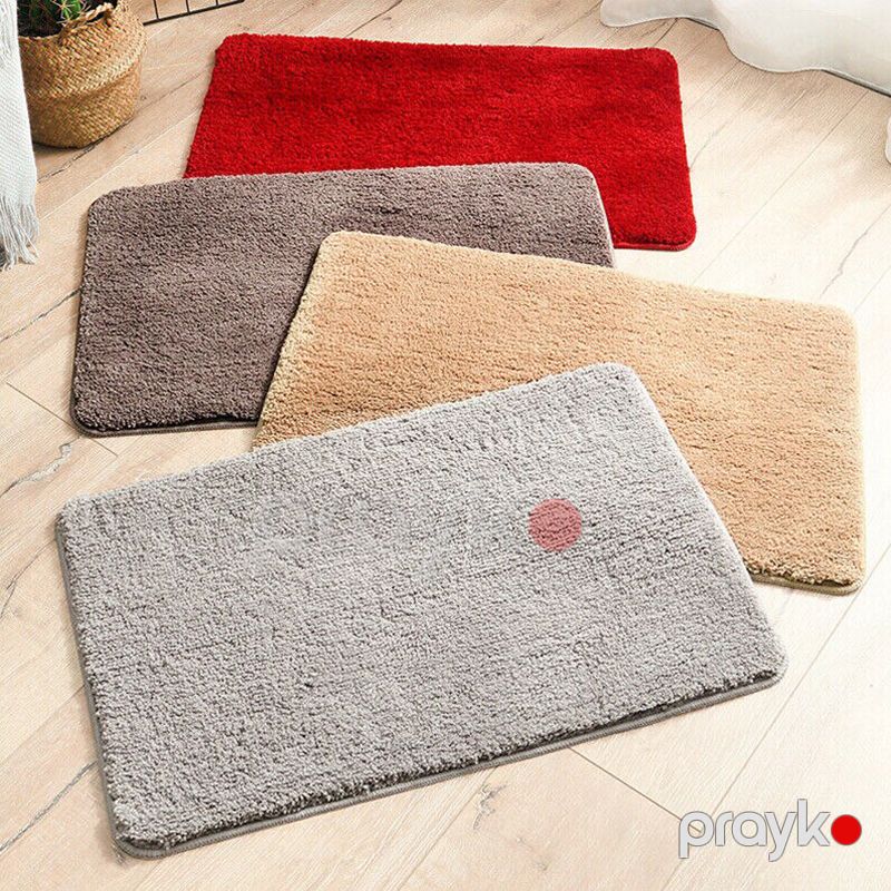 Yumşaq Mikrofiber Sürüşməyən əmici Vanna Pasxaları Hamam üçün Duş Xalçaları paspas 50x80sm ayaqaltı — Mallar, Bakı (2)