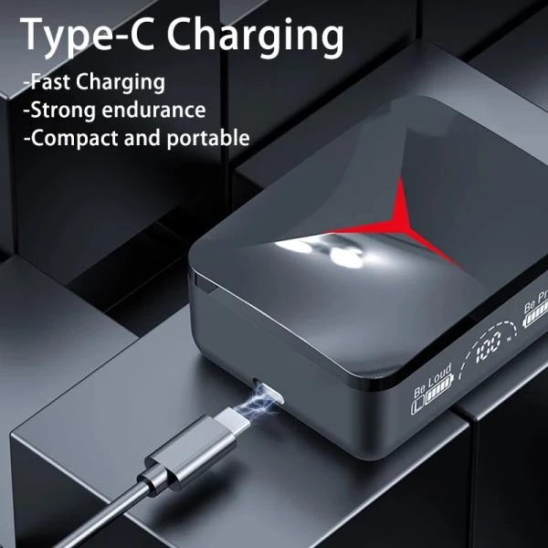 Powerbanklı küyboğucu TWS M90 Pro qulaqlıqlar — Simsiz qulaqlıqlar, Bakı (3)