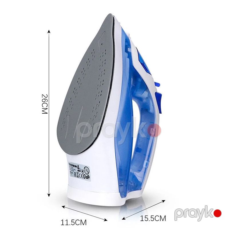 RAF R.1246B Buxarlı Ütü Keramika Altlıqlı Buxarlı Ütü 2200W — Ev texnikası, Bakı (5)