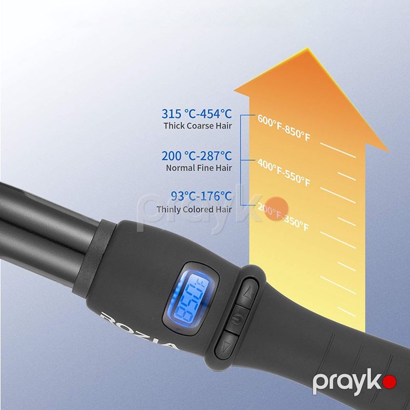 Rozıa HR775 Elektrikli Saç Buruq Feni Maşa Afro Buruq Fen — Fən, Bakı (4)