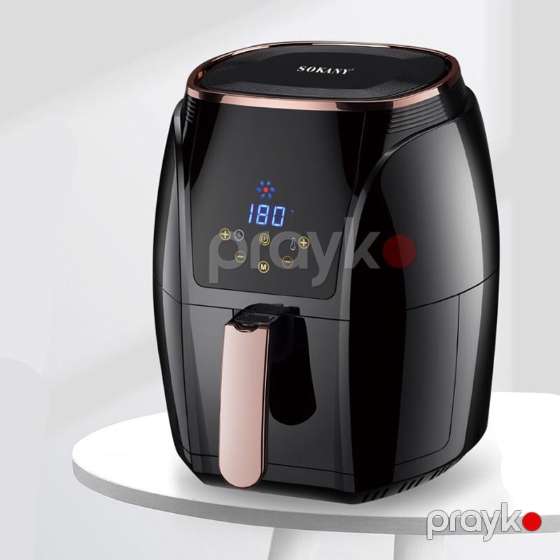 Sokany SK-3011 Air Frey Yapışmayan Bişirmə Səthinə Sahib 5L Rəqəmsal Hava Fritöz — Digər mətbəx texnikası, Bakı (2)
