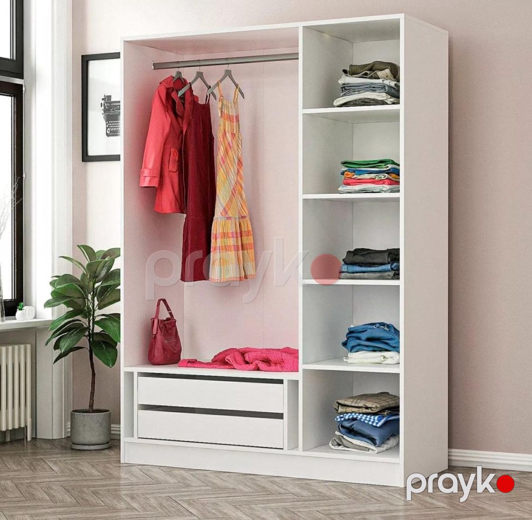 Şkaf Elegant Wood ZARR0003, laminat, 210х52х135 sm — Şkaflar, Bakı (2)