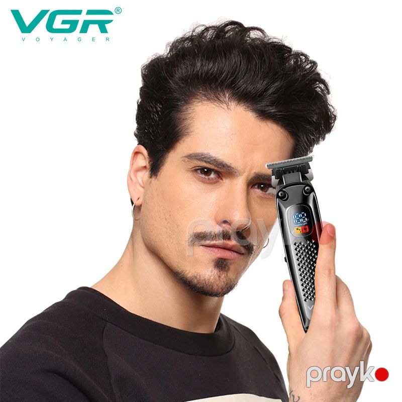 VGR V-972 Yüksək Keyfiyyətli Saç Təraş Maşını Kişi Üçün Trimmer — Usturalar, trimmerler və epilyatorlar, Bakı (3)