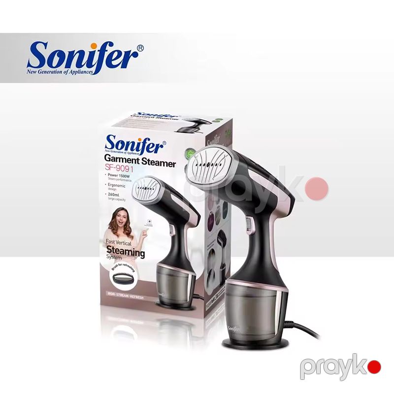 Sonifer SF-9091 Yüksək Keyfiyyətli Buxarlı Ütü Elektrikli Yüksək Güclü Buxar Ütü 1500W — Ev texnikası, Bakı (6)