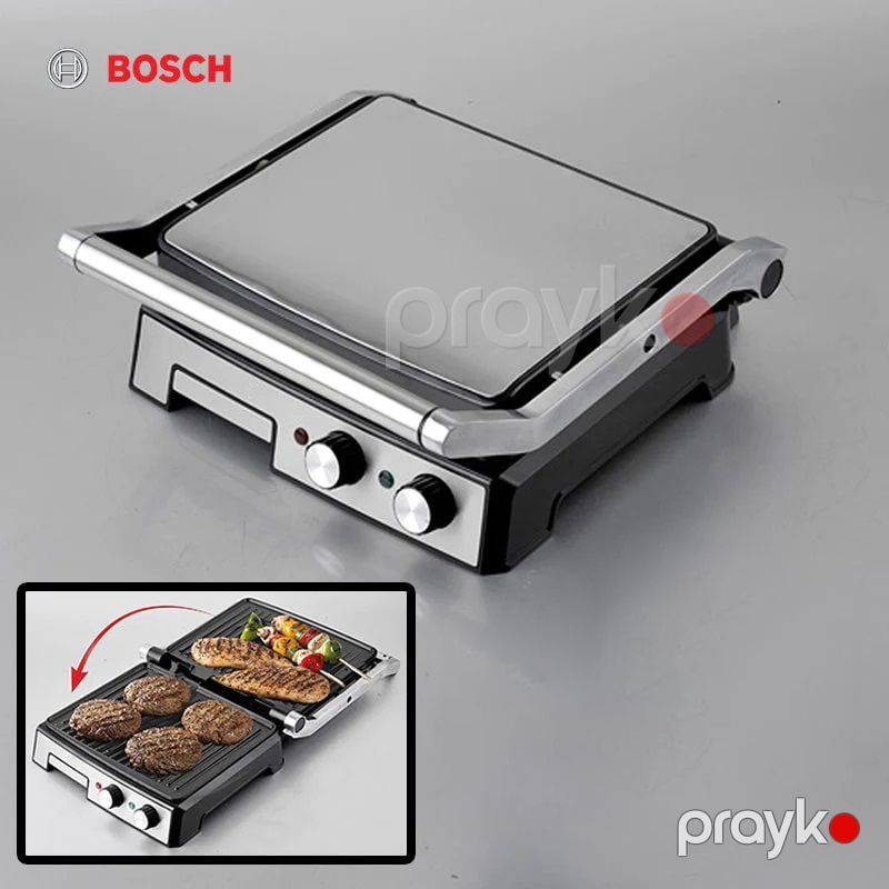 Bosch Qril Toster Peşakar BH-215S Toster 2000W 180 Dərəcə Dönə Bilən Sendviç Hazırlayan Maşın Yüksək Keyfiyyəli — Toster və vaflyasıcı, Bakı (3)