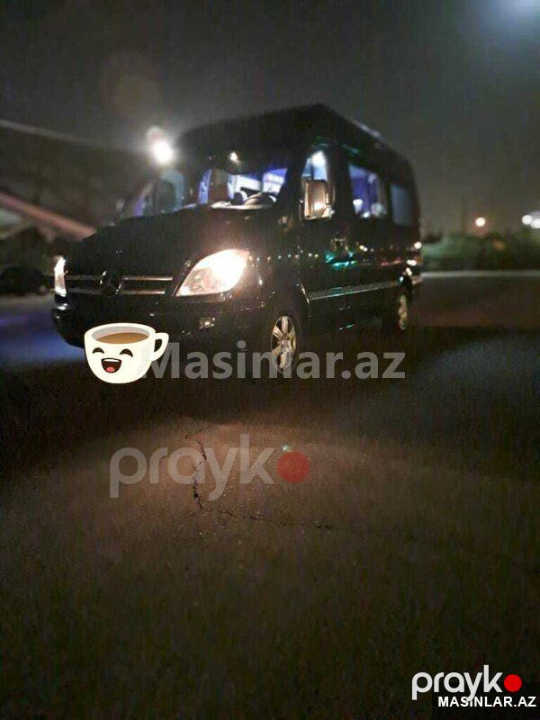 Mercedes Sprinter black vip avtobus, 2018 il — Minik avtomobili icarəsi, Bakı (6)