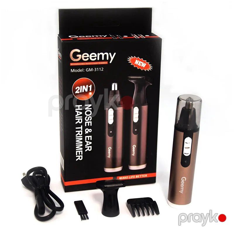 Professional Saç Burun Və Qulaq Trimmeri Geemy GM-3112 — Usturalar, trimmerler və epilyatorlar, Bakı (7)