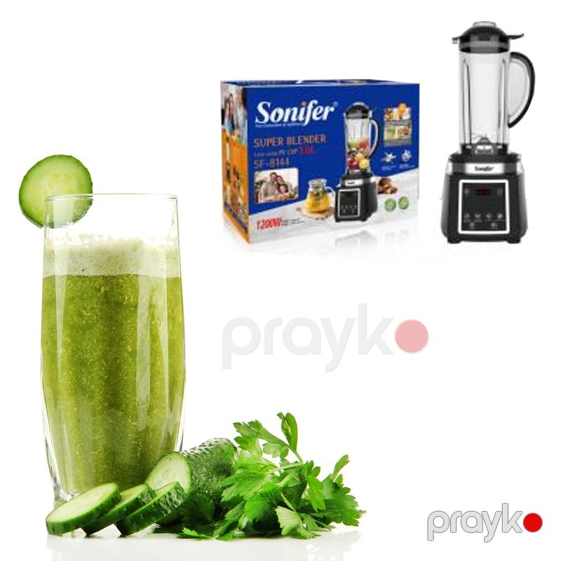 Blender Sonifer SF-8144 Qida Prosessorlu Meyvə və Tərəvəz Mikser Şüşə Blender Yüksək Güclü Şüşə Blender — Blenderlər, xırdalayanlar və mikserlər, Bakı (3)