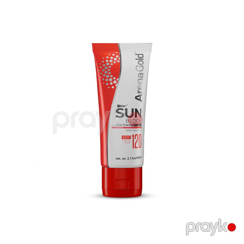 Arena Gold Sun Block SPF 120 Günəşdən Qoruyucu Krem 60 q — Gözəllik və səhiyyə, Bakı (4)