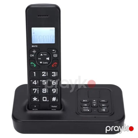 Panaphone Rəqəmsal Simsiz Telefon Ev Ofis Üçün Portativ Masaüstü LCD Displeyli Telefon — Bakı