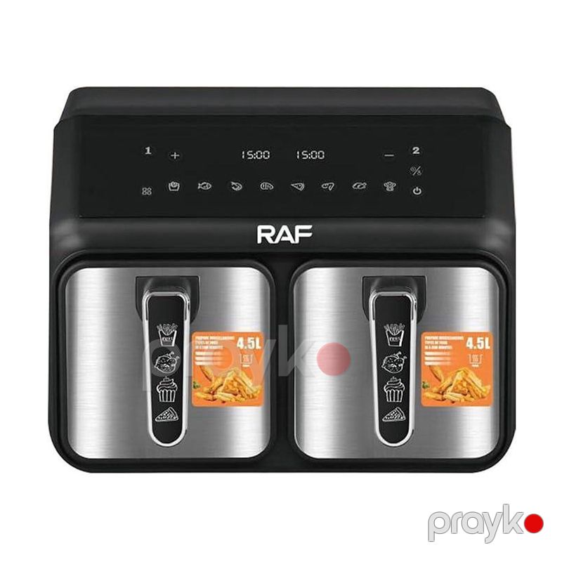 RAF R.5376 Çoxfunksiyalı Elektrikli Qızardıcı Hava Fritöz Airfryer 2200W — Digər mətbəx texnikası, Bakı (4)