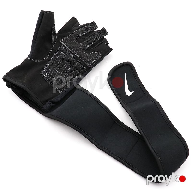 1 Cüt Nike Məşq Əlcəyi Gözəl Dizaynlı Fitness İdman Ağır Atletika Əlcəkləri Bilək Bantlı Fitness əlcəkləri — İdman, hobi, istirahət, Bakı (4)