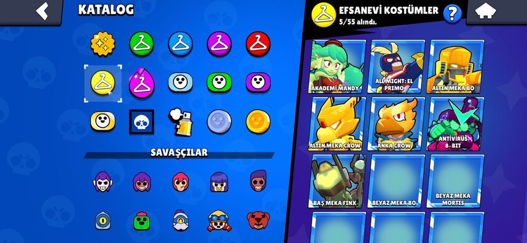 Brawl Stars hesabı – yüksək inkişaflı və zəngin kolleksiya - Kupa — Başqa, Novxanı (7)