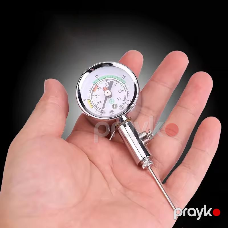 Futbol Reqbi Basketbol Lagoon Ölçmə Barometri 3pcs Top Hava Təzyiq Ölçücü Metal Barometre Dəsti — Mallar, Bakı (3)