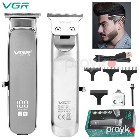 VGR V-909 Elektrikli Saç Kəsicisi Kişilər Üçün Peşəkar Trimmer — Bakı