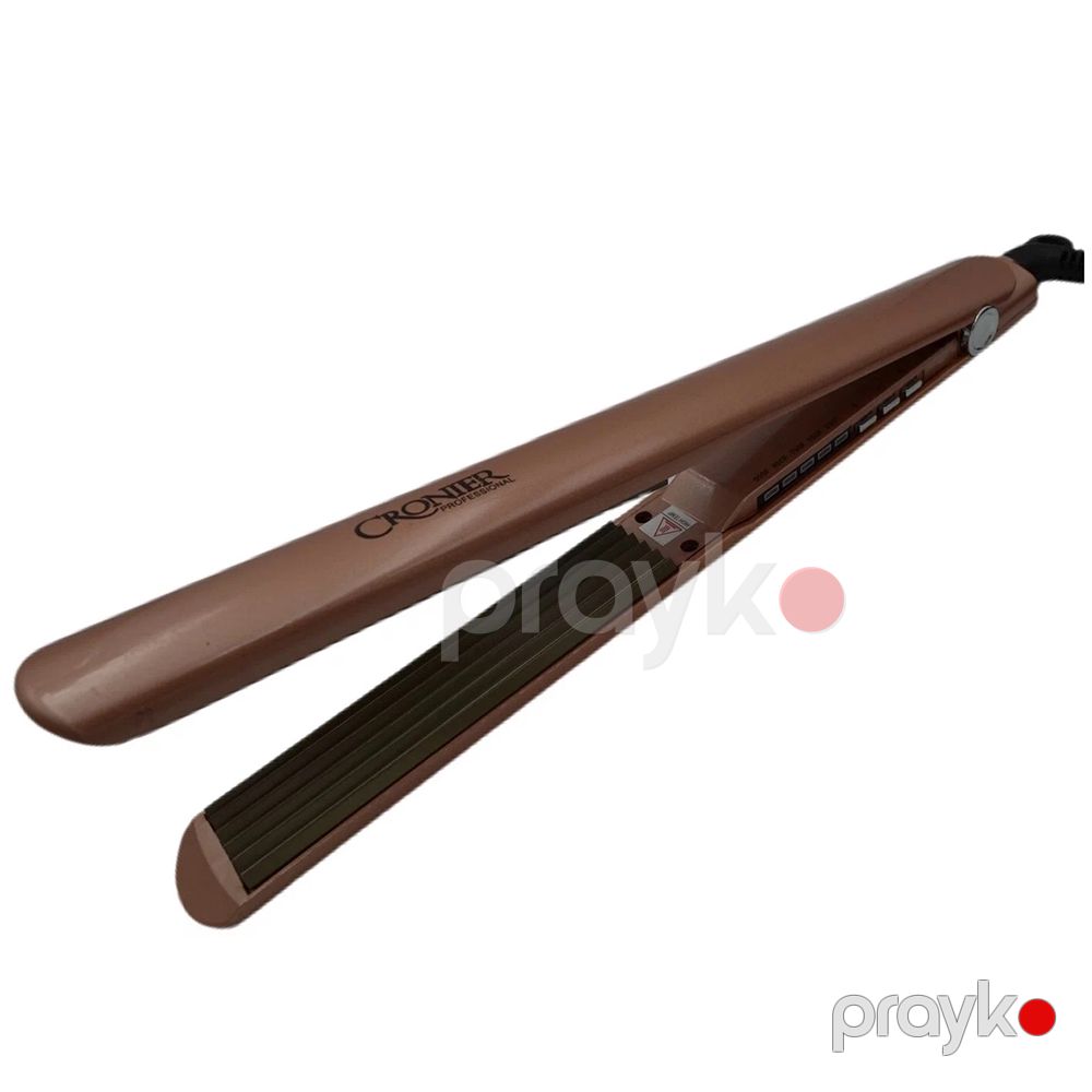 Professional Lcd displey Saç Buruq Feni 950F Cronier Saç Keramik Üzlüklü Peşəkar Vafle Saç Ütüsü — Fən, Bakı (2)