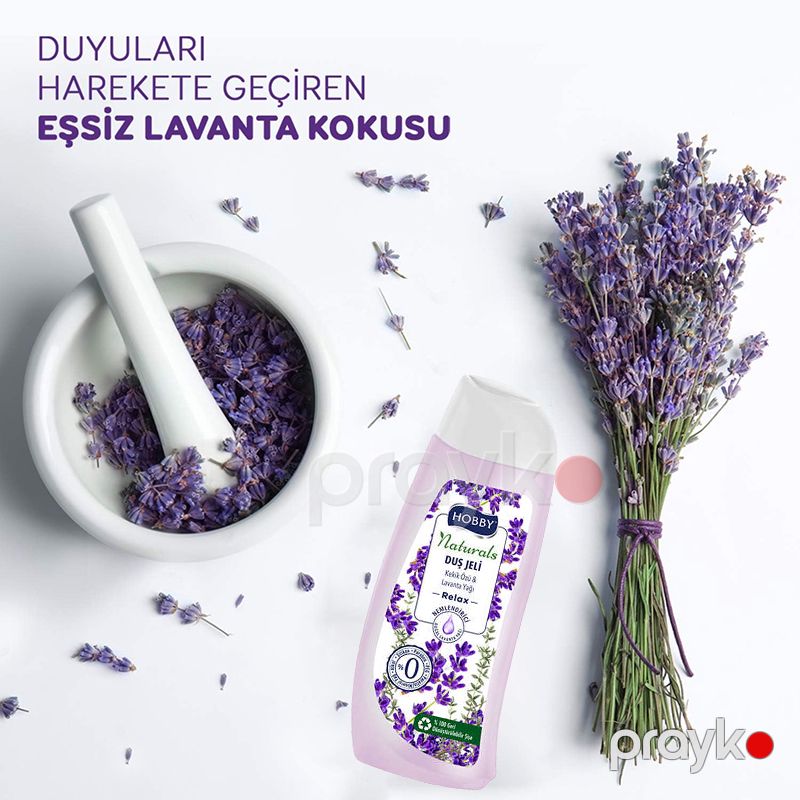 Hobby Naturals Kəklikotu Ekstraktı və Lavanda Yağı Rahatlaşdıran Duş Geli 450 ML Hobby Naturals Relax Duş Jeli — Gözəllik və səhiyyə, Bakı (2)