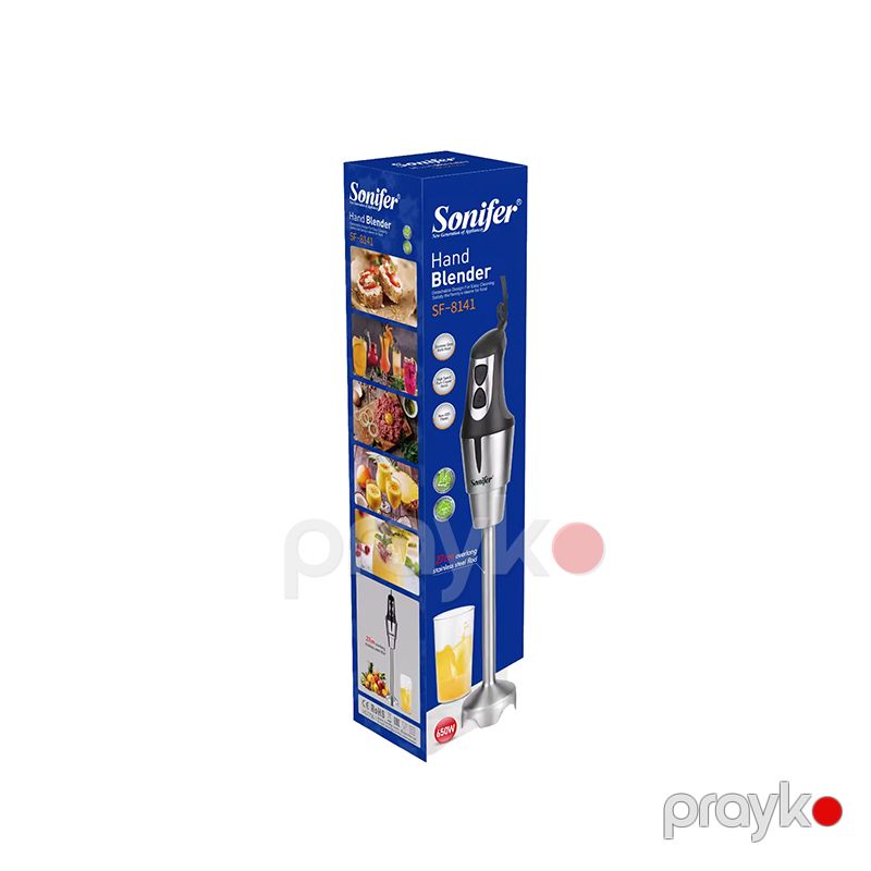 Sonifer SF-8141 Çoxfunksiyalı Elektrikli Əl blenderi Yüksək Keyfiyyətli Portativ Əl Blenderi 650W — Blenderlər, xırdalayanlar və mikserlər, Bakı (5)