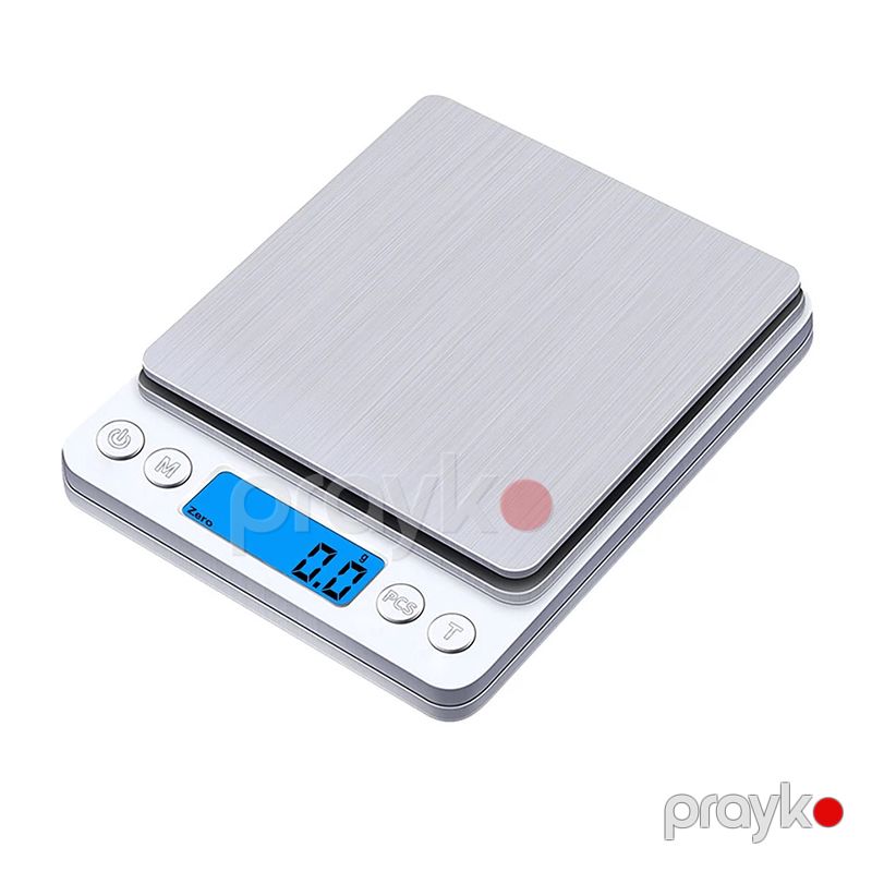 Rəqəmsal Mətbəx Tərəzisi LCD Displey Paslanmayan Polad Meyvə-tərəvəz Zərgərlik Tərəzisi 500g Çoxfunksiyalı Polad Tərəzi — Tərəzi, Bakı (2)