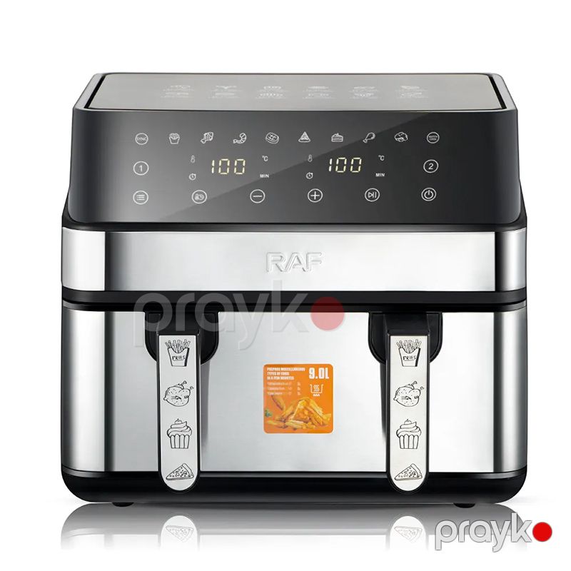 RAF R.5270 Çoxfunksiyalı Elektrikli Qızardıcı Hava Fritöz Airfryer 2000W — Digər mətbəx texnikası, Bakı (5)
