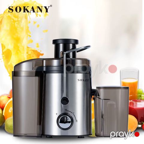 Sokany SK-JB-175 Elektrikli Çoxfunksiyalı Şirəçəkən Meyvə Tərəvəz Şirəçəkən Maşın 500W — Bakı