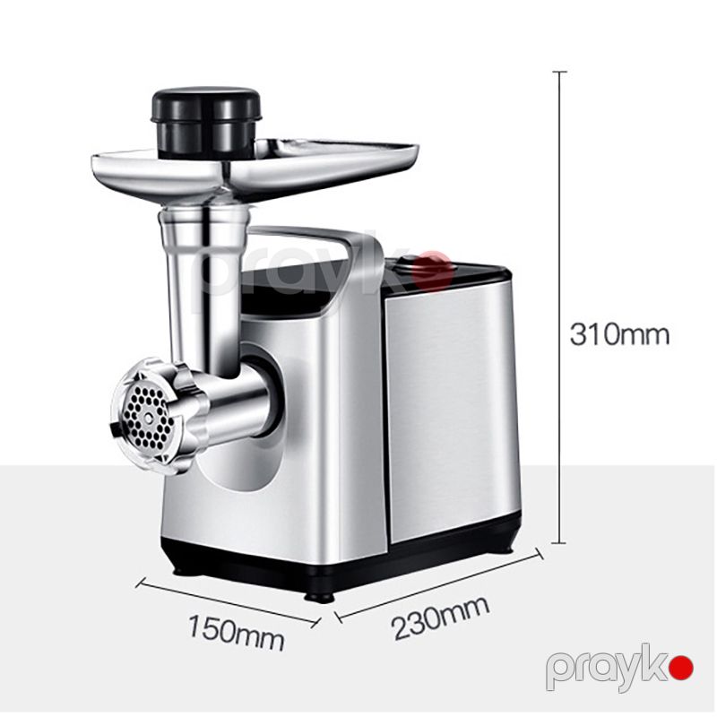 Prestige Elektrikli Ətçəkən 3400 W Daşınması Asan Alüminum Ətmaşını Paslanmayan Polad Kolbasa Doldurma Maşını — Digər mətbəx texnikası, Bakı (8)