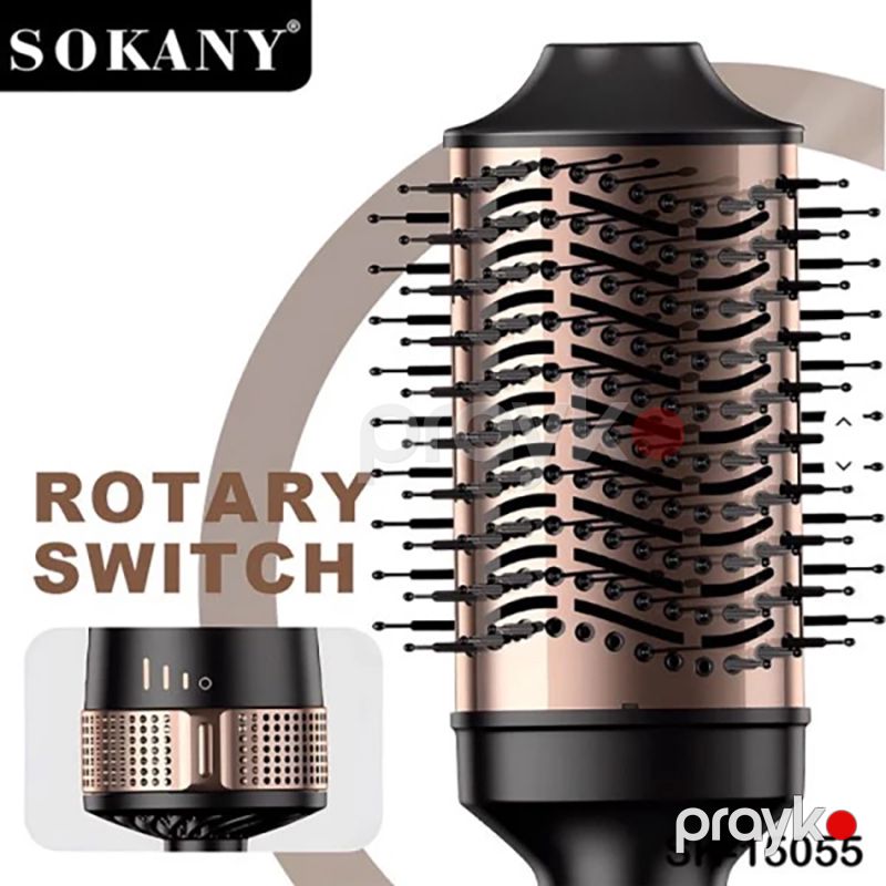 Sokany SK-15055 İsti Hava Feni və Saç Formalaşdırıcı Fırça — Fən, Bakı (8)
