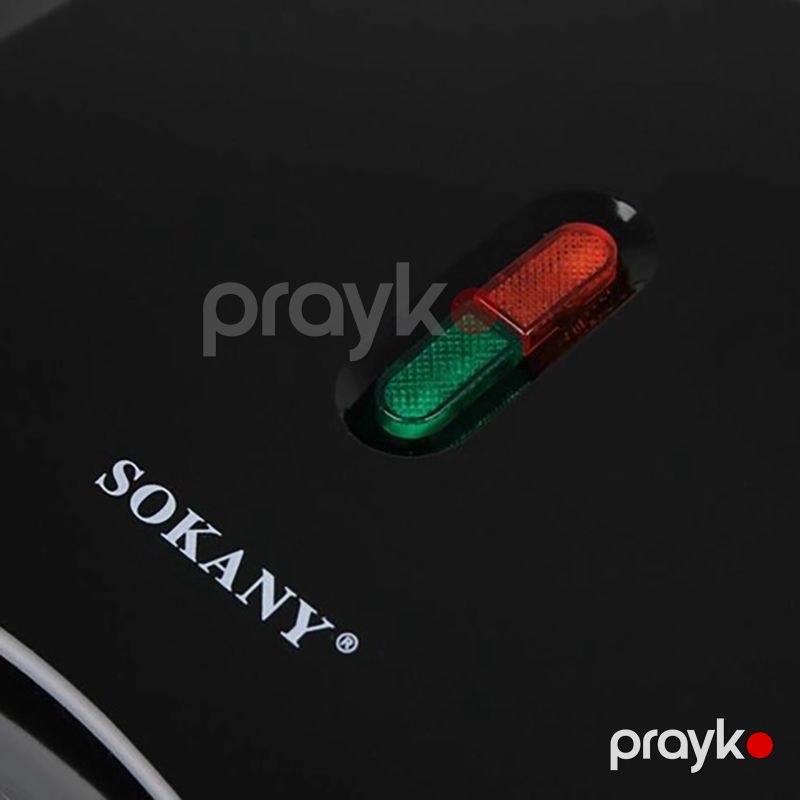 Sokany Elektrikli Çoxfunksiyalı Vafli Hazırlayan 800W Gücə Malik Waffle Maker — Toster və vaflyasıcı, Bakı (7)